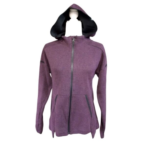 Champion Women's Victory Purple Fleece Zipper Hoodie Size Small - Picture 1 of 11